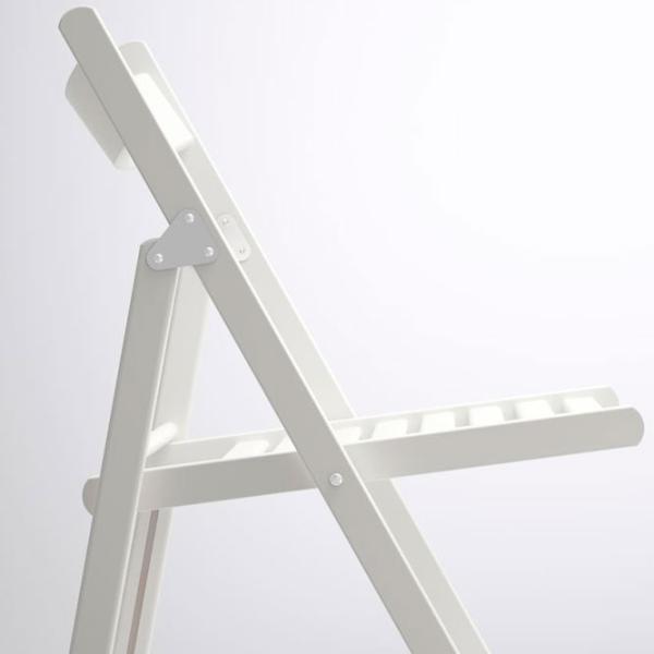 Кухонный стул Ikea Terje Дерево/ Белый Серый photo 2