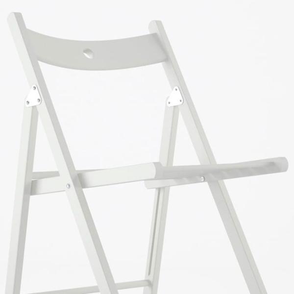 Кухонный стул Ikea Terje Дерево/ Белый Серый photo 4