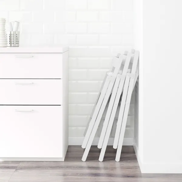 Кухонный стул Ikea Terje Дерево/ Белый Серый photo 6