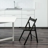 Scaun de bucătărie Ikea Terje Lemn/ Black photo 3