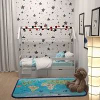 Детская кровать Belmarco Svogen 70 x 160 см/ Массив/ Белый photo 8