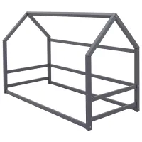 Детская кровать Belmarco Montessori Svogen 70 x 160 см/ Массив/ Графитовый photo 6