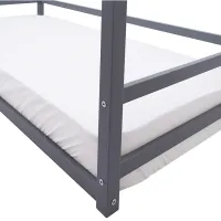 Детская кровать Belmarco Montessori Svogen 70 x 160 см/ Массив/ Графитовый photo 8