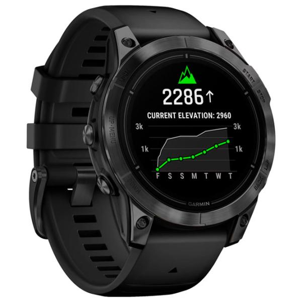 Умные часы Garmin Epix Pro (Gen 2) 1.4"/ 010-02804-21/ Грифельный серый Черный photo 3