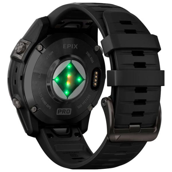 Умные часы Garmin Epix Pro (Gen 2) 1.4"/ 010-02804-21/ Грифельный серый Черный photo 7