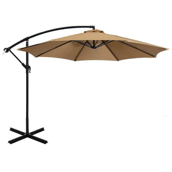 Umbrelă de grădină Homelux 5567362 Black Beige photo 2