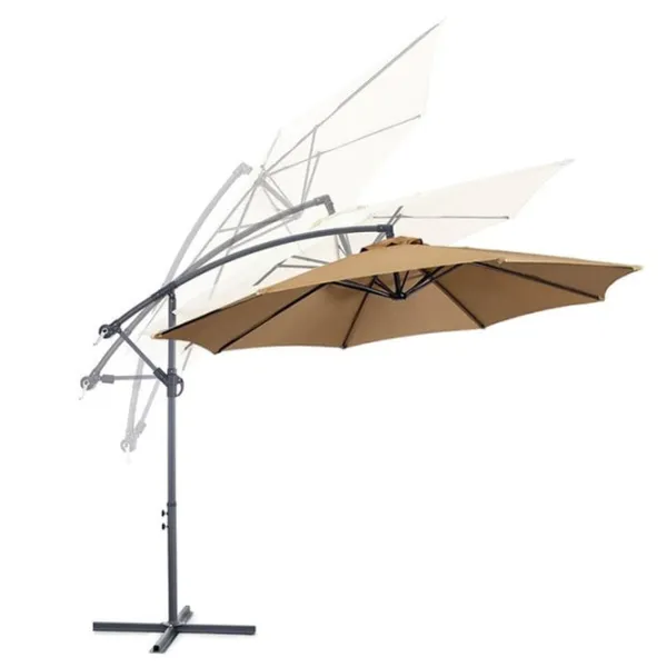 Umbrelă de grădină Homelux 5567362 Black Beige photo 3