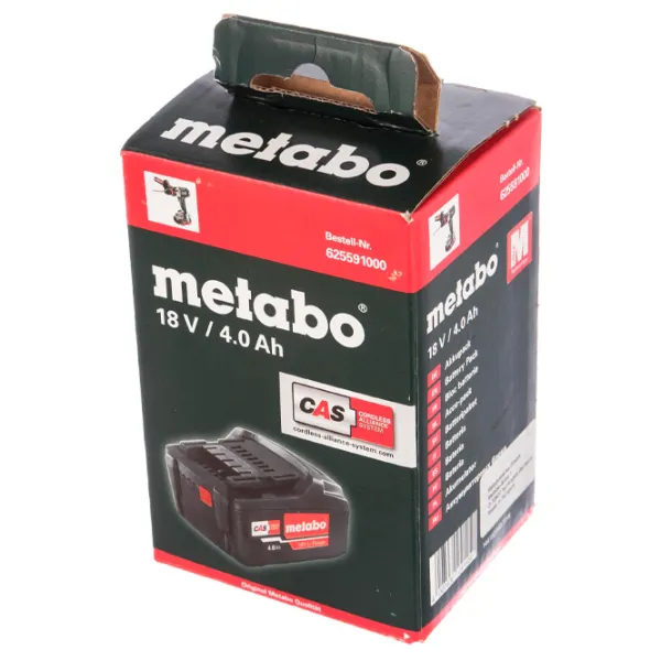 Acumulator pentru instrumente Metabo 625591000 Li-Ion/ 4 Ah/ 18 V photo 5