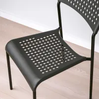 Scaun de bucătărie Ikea Adde Plastic/ Black photo 9