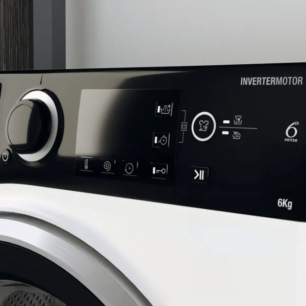 Mașină de spălat Whirlpool WRBSB 6249 S EU 6 kg / 1200 rpm / White photo 8