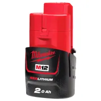 Аккумулятор для электроинструментов Milwaukee M12B2 Li-Ion/ 2 Ач/ 12 В photo 2