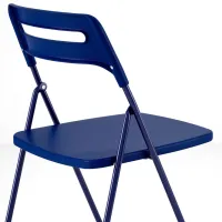 Scaun de bucătărie Ikea Nisse Plastic/ Dark Blue photo 2