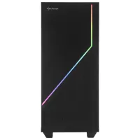 Carcasă Sharkoon RGB FLOW Mid Tower / Black photo 3