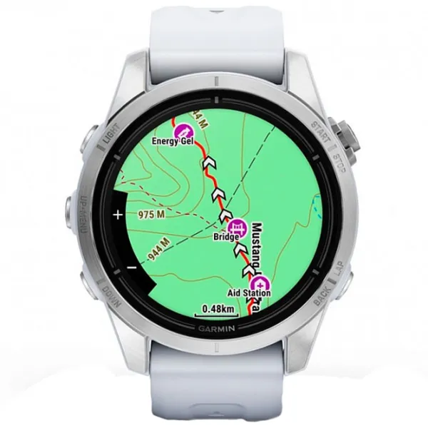 Умные часы Garmin Epix Pro (Gen 2) 1.2"/ 010-02802-01/ Whitestone Серебристый photo 3