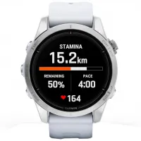 Умные часы Garmin Epix Pro (Gen 2) 1.2"/ 010-02802-01/ Whitestone Серебристый photo 4