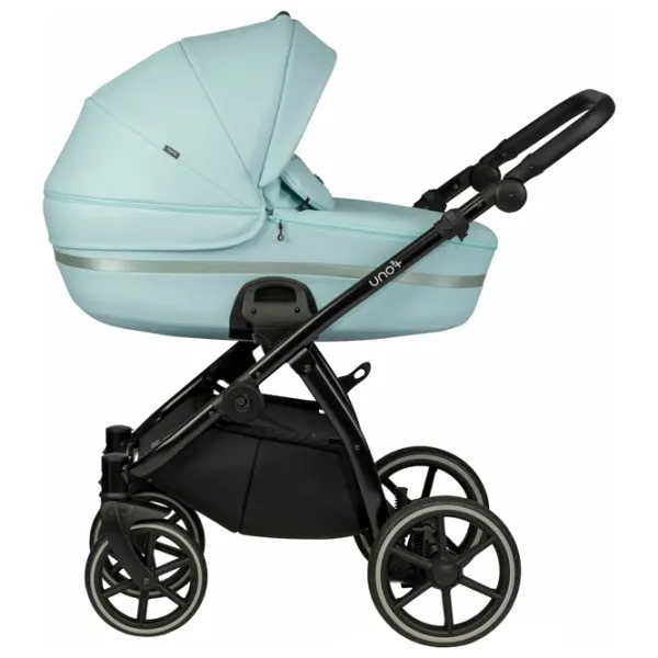 Cărucior pentru copil Tutis Uno 3 Plus Leather 196/ Mint photo 2 Cărucior pentru copil Tutis Uno 3 Plus Leather 196/ Mint photo 2