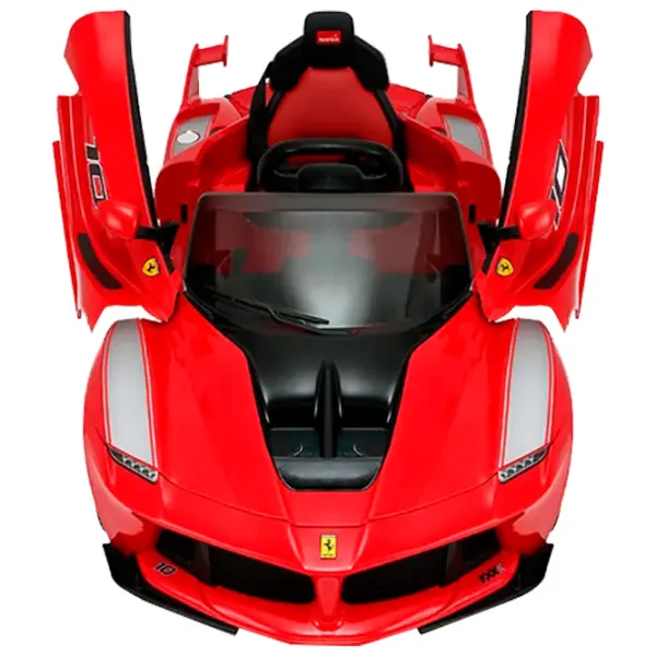 Mașină electrică Ferrari FXXK Rastar 7037518 4 km/ h/ 25 kg/ 3+/ Red photo 2 Mașină electrică Ferrari FXXK Rastar 7037518 4 km/ h/ 25 kg/ 3+/ Red photo 2
