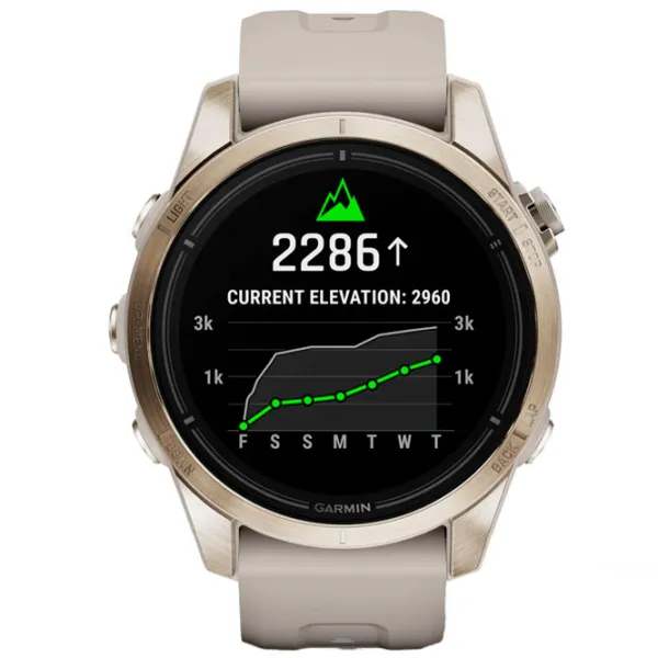 Умные часы Garmin Epix Pro (Gen 2) 1.2"/ 010-02802-11/ Soft Золотой photo 4