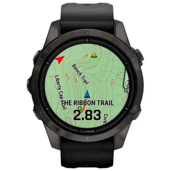 Ceas inteligent Garmin Epix Pro (Gen 2) 1.2"/ 010-02802-15/ Carbon Titanium photo 3