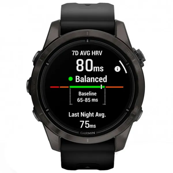 Ceas inteligent Garmin Epix Pro (Gen 2) 1.2"/ 010-02802-15/ Carbon Titanium photo 4