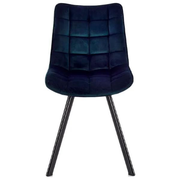 Scaun de bucătărie Halmar K332 Catifea/ Blue photo 2