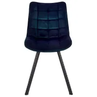 Scaun de bucătărie Halmar K332 Catifea/ Blue photo 2