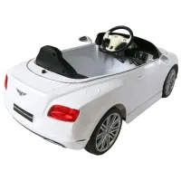Электромобиль Bentley GTC Rastar RA-82100_White 4 км/ ч/ 30 кг/ 3+/ Белый photo 4