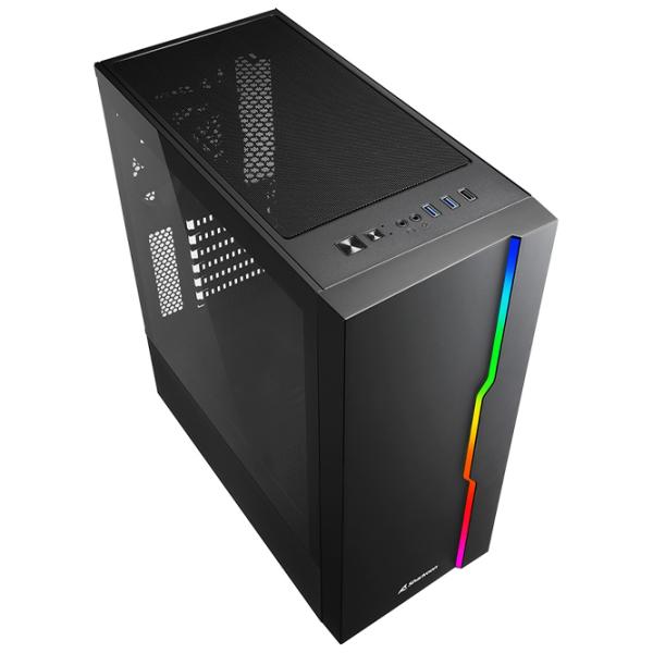 Корпус Sharkoon RGB SLIDER Mid Tower / Черный photo 2