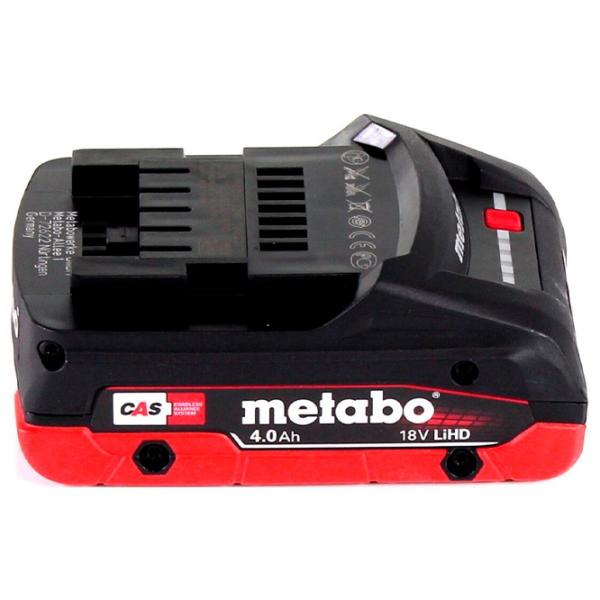 Аккумулятор для инструментов Metabo 625367000 LiHD/ 4 Ач/ 18 V photo 2