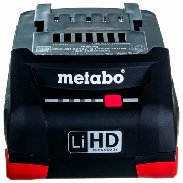 Аккумулятор для инструментов Metabo 625367000 LiHD/ 4 Ач/ 18 V photo 4