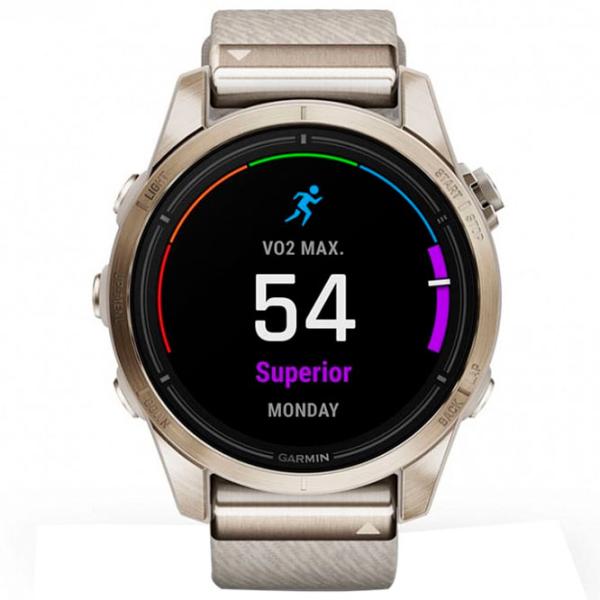 Умные часы Garmin Epix Pro (Gen 2) 1.2"/ 010-02802-20/ Soft Золотой photo 2