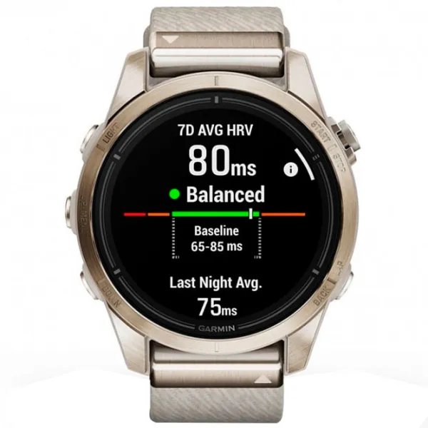 Умные часы Garmin Epix Pro (Gen 2) 1.2"/ 010-02802-20/ Soft Золотой photo 5