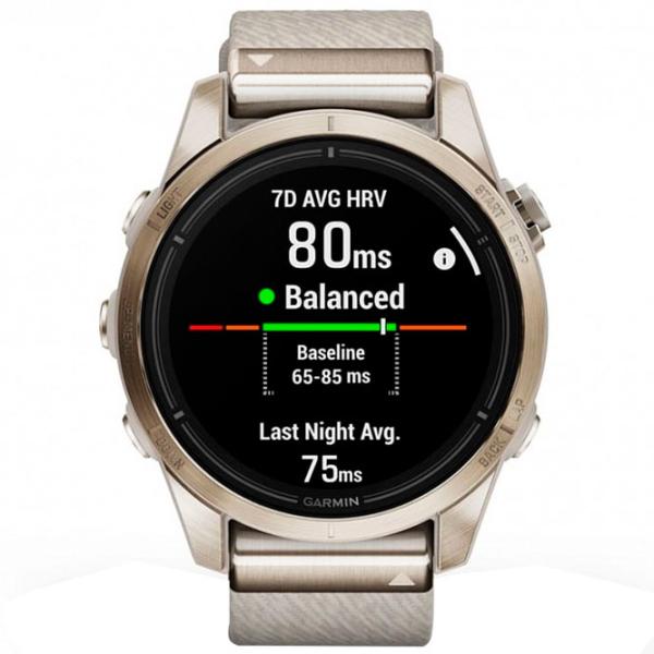 Умные часы Garmin Epix Pro (Gen 2) 1.2"/ 010-02802-20/ Soft Золотой photo 5