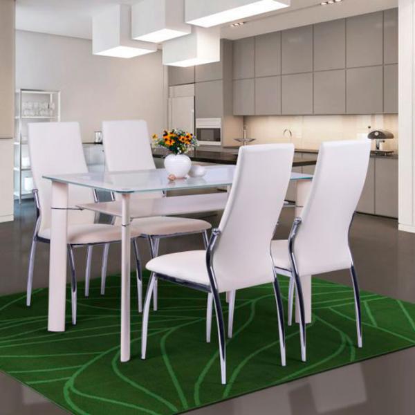Scaun de bucătărie AMF Carter Piele artificială/ Beige photo 6