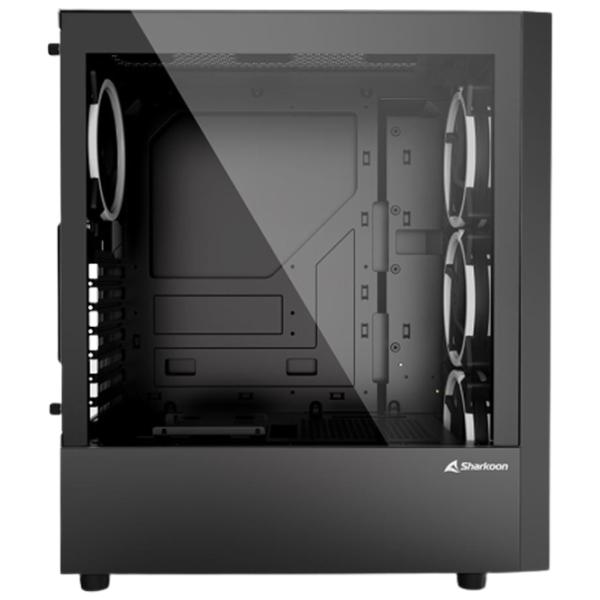 Корпус Sharkoon RGB WAVE Mid Tower / Черный photo 6 Корпус Sharkoon RGB WAVE Mid Tower / Черный photo 6