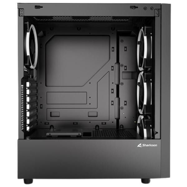 Корпус Sharkoon RGB WAVE Mid Tower / Черный photo 7 Корпус Sharkoon RGB WAVE Mid Tower / Черный photo 7