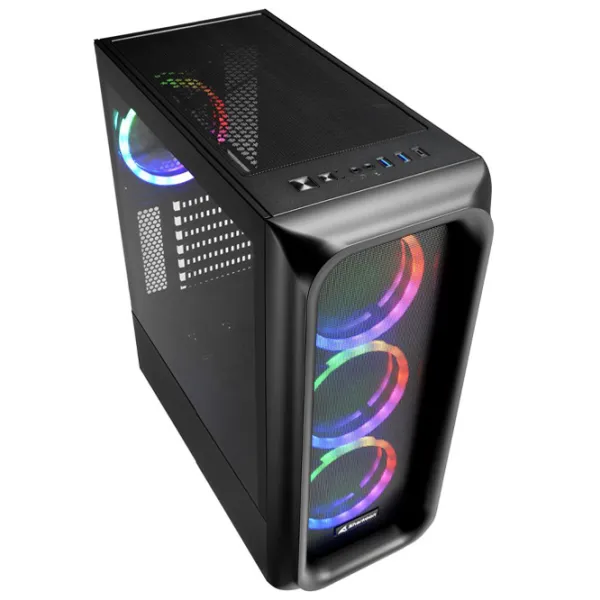Корпус Sharkoon TK5M RGB Mid Tower / Черный photo 2 Корпус Sharkoon TK5M RGB Mid Tower / Черный photo 2