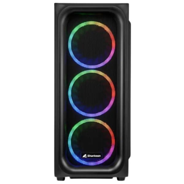 Корпус Sharkoon TK5M RGB Mid Tower / Черный photo 3 Корпус Sharkoon TK5M RGB Mid Tower / Черный photo 3