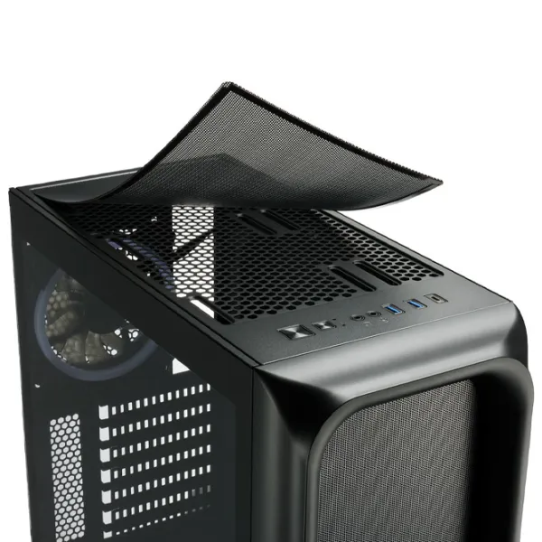 Корпус Sharkoon TK5M RGB Mid Tower / Черный photo 9 Корпус Sharkoon TK5M RGB Mid Tower / Черный photo 9