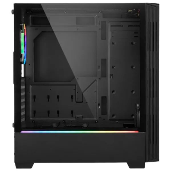 Корпус Sharkoon RGB LIT 100 Mid Tower / Черный photo 6