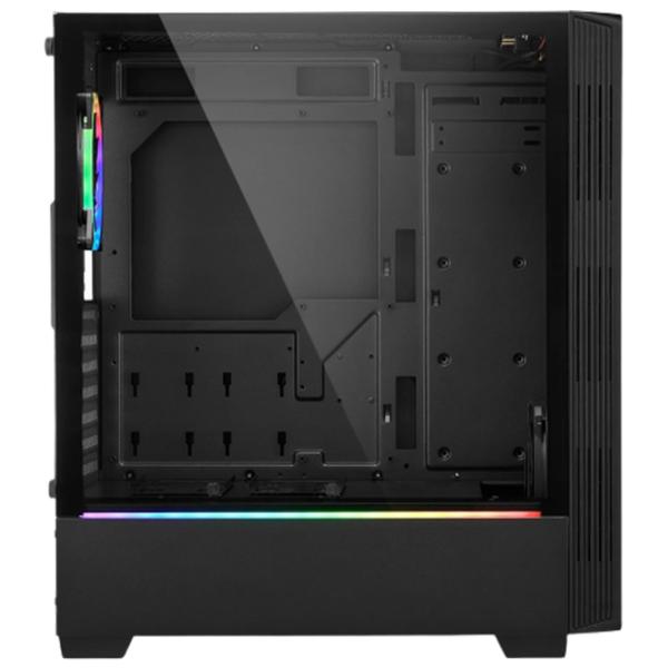 Корпус Sharkoon RGB LIT 100 Mid Tower / Черный photo 6