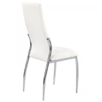 Scaun de bucătărie Halmar K209 Piele artificială/ White photo 2