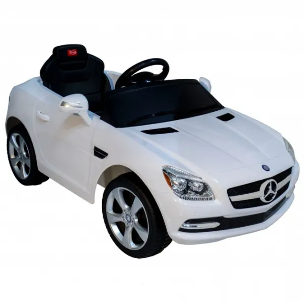 Электромобиль Mercedes-Benz SLK Rastar RAS-81200-W 4 км/ ч/ 25 кг/ 3+/ Белый photo 2 Электромобиль Mercedes-Benz SLK Rastar RAS-81200-W 4 км/ ч/ 25 кг/ 3+/ Белый photo 2