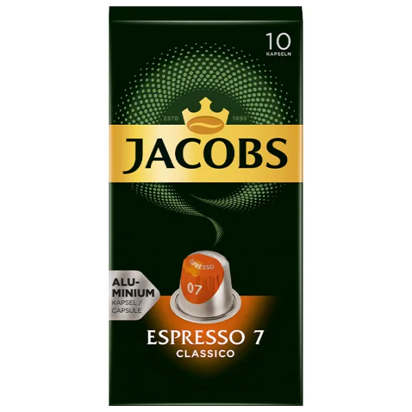 Set cafea Jacobs 5+1 cadou Capsule/ Espresso/ 10 capsule photo 2