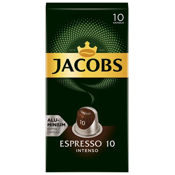 Set cafea Jacobs 5+1 cadou Capsule/ Espresso/ 10 capsule photo 4