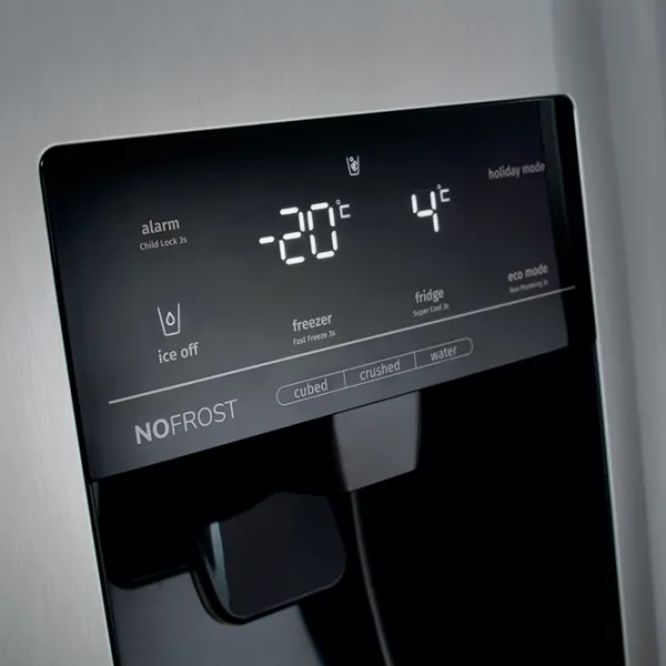 Frigider Gorenje NRS 9182 VX Side by Side 562 l / 179.3 cm / Inox photo 5