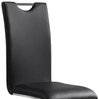 Scaun de bucătărie Signal H790 Eco Piele artificială/ Silver Black photo 2
