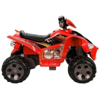 Детский квадроцикл Chipolino Cross 30 кг / 3+ / 3 км/ч / Красный photo 2