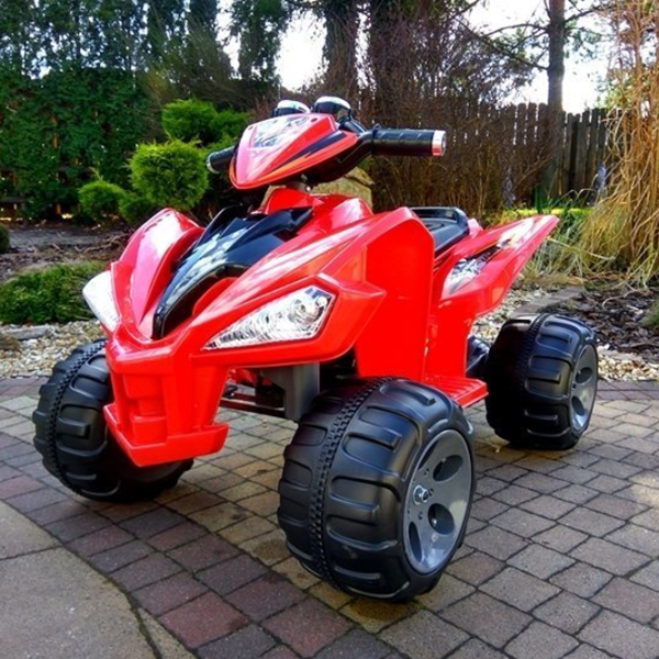 Детский квадроцикл Chipolino Cross 30 кг / 3+ / 3 км/ч / Красный photo 8 Детский квадроцикл Chipolino Cross 30 кг / 3+ / 3 км/ч / Красный photo 8