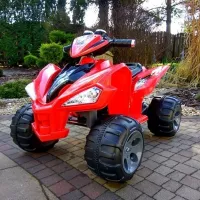 Детский квадроцикл Chipolino Cross 30 кг / 3+ / 3 км/ч / Красный photo 8